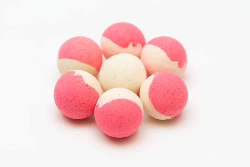 Two-Tone Fluo Pop-Ups Rosa/Weiß – Tutti Frutti – GOUDI BAITS