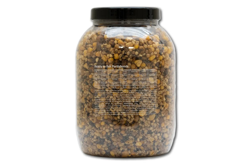 Fertig-Partikelmix Mais, Tigernuss, Hanf, Weizen 3 L – GOUDI BAITS