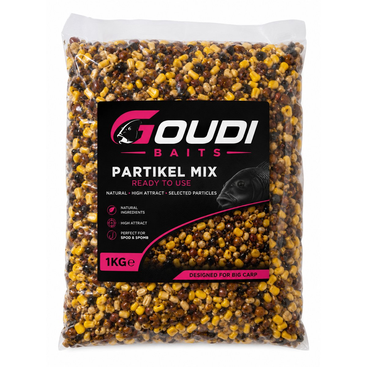 GOUDI Smoke Base – Strawberry | Lockstoff-Liquid 100 ml | GOUDI BAITS